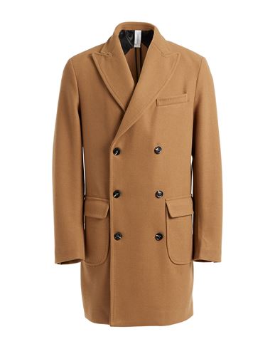 Stilosophy Man Coat Light Brown Size 44 Polyester In Neutral
