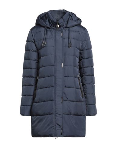 IESSE IESSE WOMAN DOWN JACKET NAVY BLUE SIZE XL POLYESTER