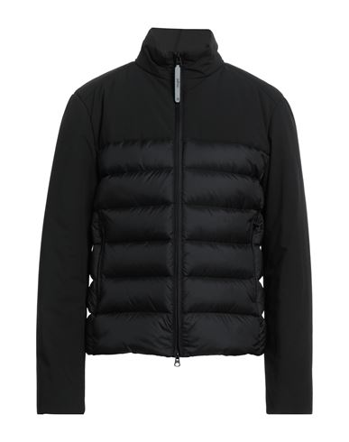 Adhoc Man Down Jacket Black Size Xxl Polyamide, Polyester