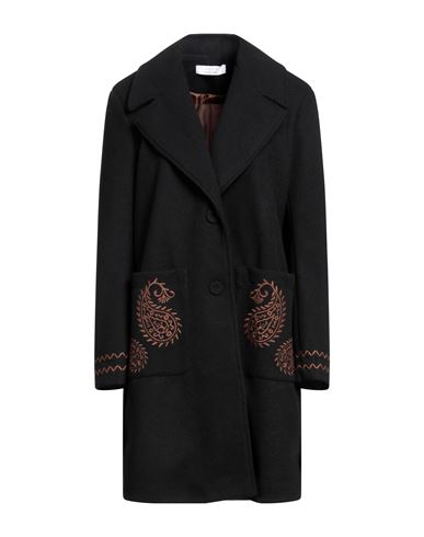 Kaos Woman Coat Black Size 8 Polyester