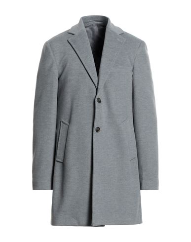 Squad² Man Coat Grey Size 42 Polyester, Viscose