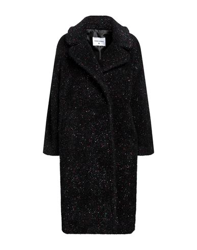 Front Street 8 Woman Coat Black Size 4 Acrylic, Polyester, Wool