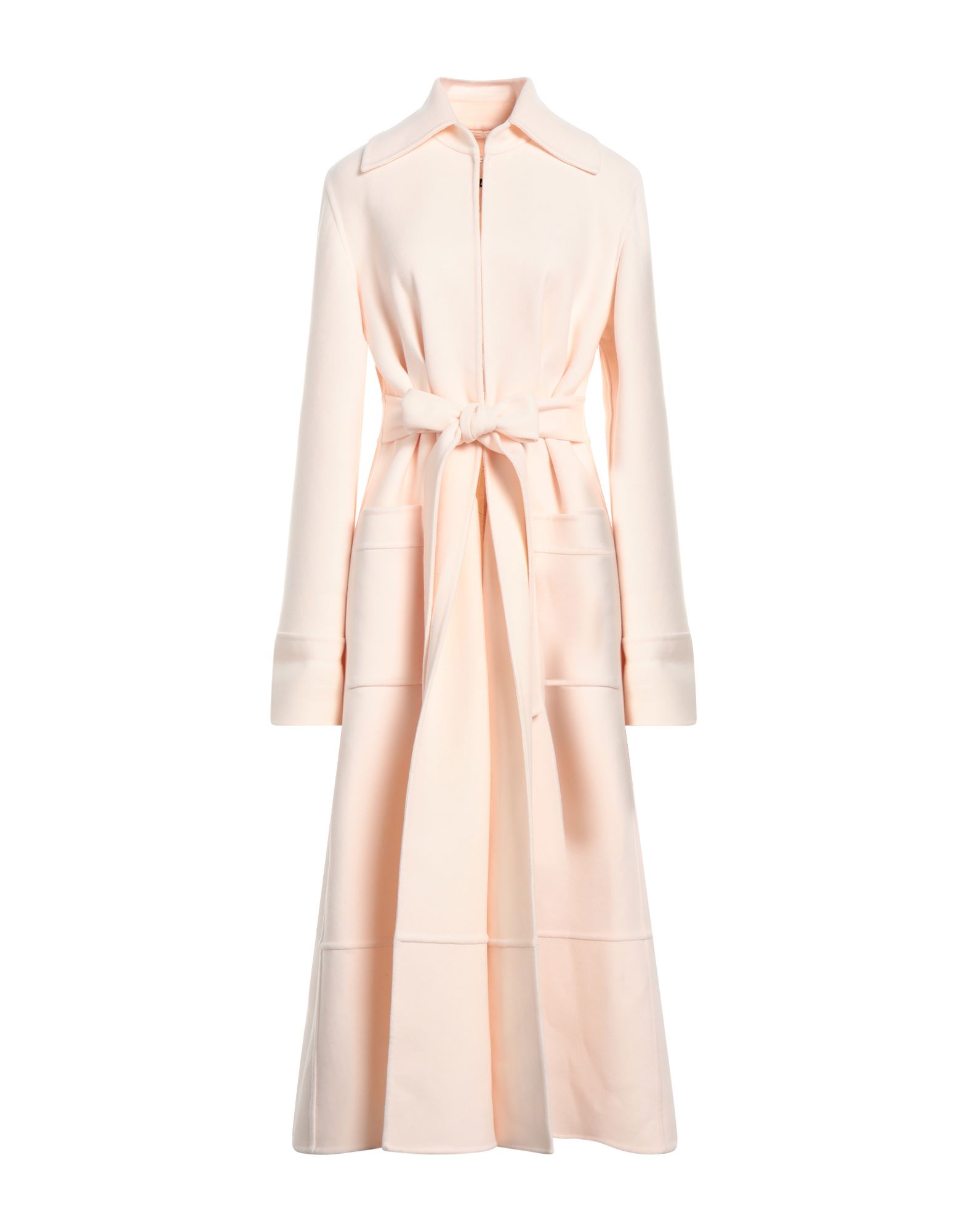 《セール開催中》JIL SANDER レディース コート ライトピンク 34 バージンウール 100%