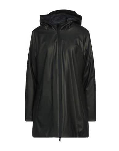 Homeward Clothes Woman Jacket Dark Green Size Xs Polyester, Polyurethane