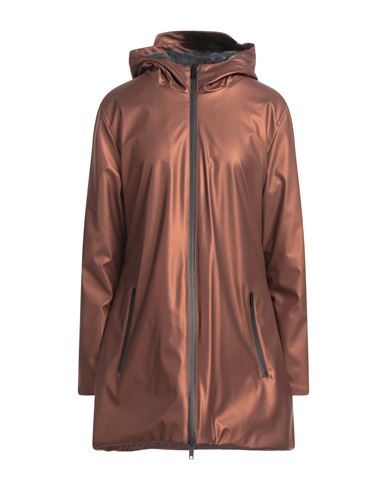 Homeward Clothes Woman Jacket Bronze Size Xl Polyester, Polyurethane In Yellow