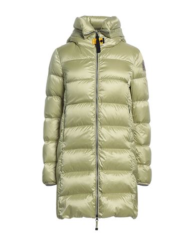 Parajumpers Woman Down Jacket Light Green Size S Polyester, Polyamide