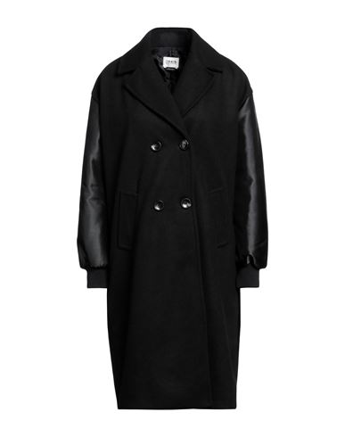 Berna Woman Coat Black Size L Polyester