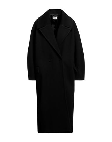 Berna Woman Coat Black Size L Polyester