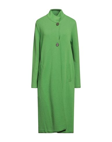 Siyu Woman Coat Light Green Size 6 Merino Wool