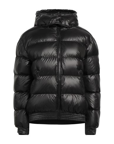 Twinset Duck-feather Hooded Puffer Jacket In Black