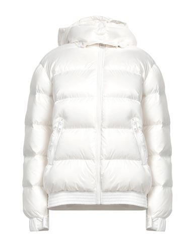 Twinset Woman Down Jacket Ivory Size 10 Polyester In White
