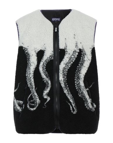 Octopus Man Jacket Off White Size L Polyester, Acrylic