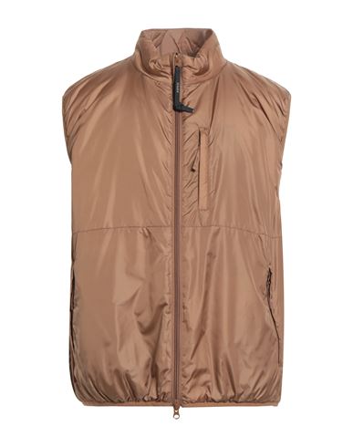 Aspesi Man Jacket Light Brown Size 3xl Polyamide In Brown
