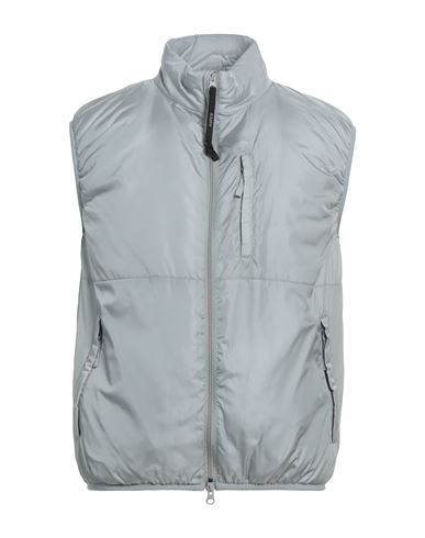 Aspesi Man Jacket Light Grey Size Xxl Polyamide