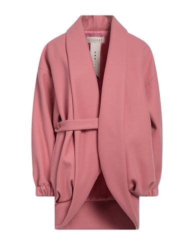 Haveone Woman Coat Pink Size M Polyester