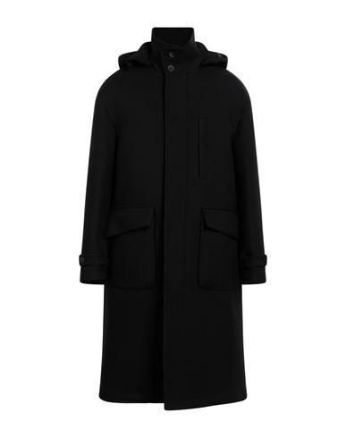 Hevo Hevò Man Coat Black Size 40 Polyester