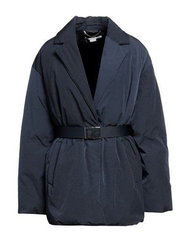 Stella Mccartney Woman Down Jacket Midnight Blue Size 6-8 Polyamide