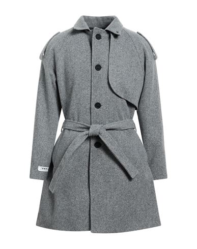 Berna Man Coat Grey Size 44 Polyester