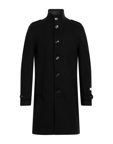 Berna Man Coat Black Size 46 Polyester