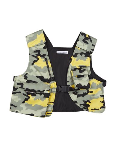 Shop Dolce & Gabbana Toddler Boy Jacket Military Green Size 7 Polyamide, Polyester