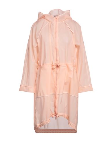 Shop Elisabetta Franchi Woman Overcoat & Trench Coat Apricot Size 4 Polyurethane In Orange