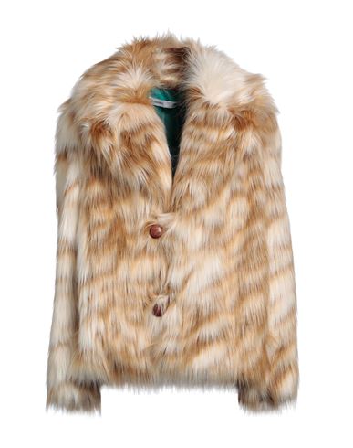 Borreguito y pelo ecológico Mujer Camel 34 Mujer