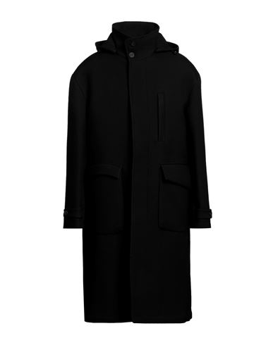 Hevo Hevò Man Coat Black Size 36 Polyester