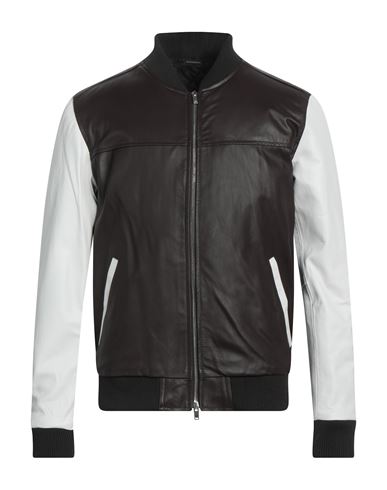 Gazzarrini Man Jacket Brown Size Xxl Soft Leather