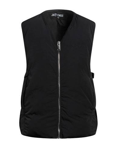 Jacquemus Man Jacket Black Size 40 Polyamide