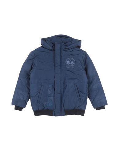 La Martina Babies'  Toddler Boy Down Jacket Navy Blue Size 6 Polyester
