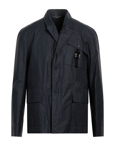 Man Coat Steel grey Size 46 Wool, Polyamide, Silk, Polyester