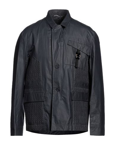 Shop Dior Homme Man Jacket Lead Size 42 Cotton, Cupro, Polyurethane In Grey