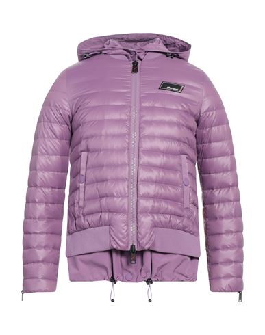 Afterlabel After/label Man Down Jacket Mauve Size S Polyamide In Purple