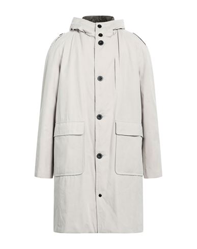 Paltò Man Coat Light Grey Size 42 Cotton, Polyester, Polyamide, Wool, Nylon