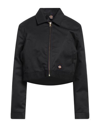 Dickies Woman Jacket Black Size S Polyester, Cotton
