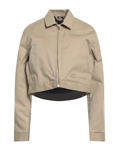 Dickies Woman Jacket Sand Size S Polyester, Cotton In Beige