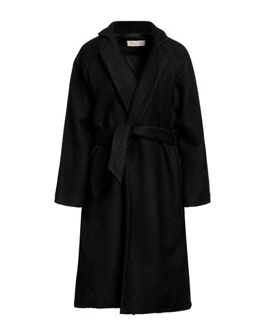 Soho De Luxe Woman Coat Black Size 8 Acrylic, Wool, Polyester