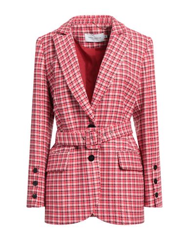 Simona Corsellini Woman Blazer Pink Size 6 Polyester, Viscose, Acetate