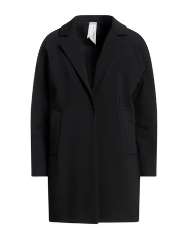 Shop Annie P . Woman Coat Black Size 6 Polyester, Elastane