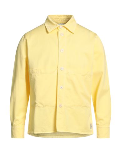 People (+)  Man Jacket Yellow Size S Cotton
