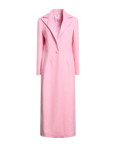 Toy G. Woman Coat Pink Size 8 Polyester, Viscose In Pink