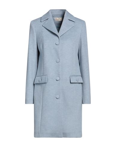Toy G. Woman Coat Sky Blue Size 4 Polyester, Viscose