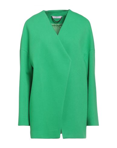 Maria Vittoria Paolillo Mvp Woman Overcoat Green Size 6 Polyester