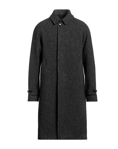 Breras Milano Man Coat Grey Size 40 Virgin Wool
