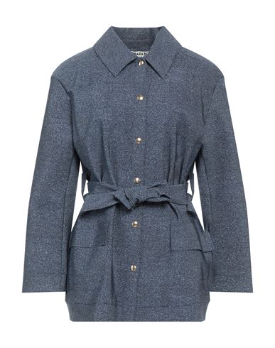 Chiara Boni La Petite Robe Woman Jacket Slate Blue Size 6 Polyamide, Elastane