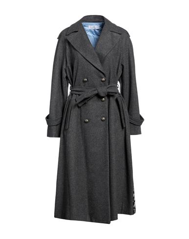 Kaos Woman Coat Grey Size 8 Acrylic, Polyester, Wool, Textile Fibers
