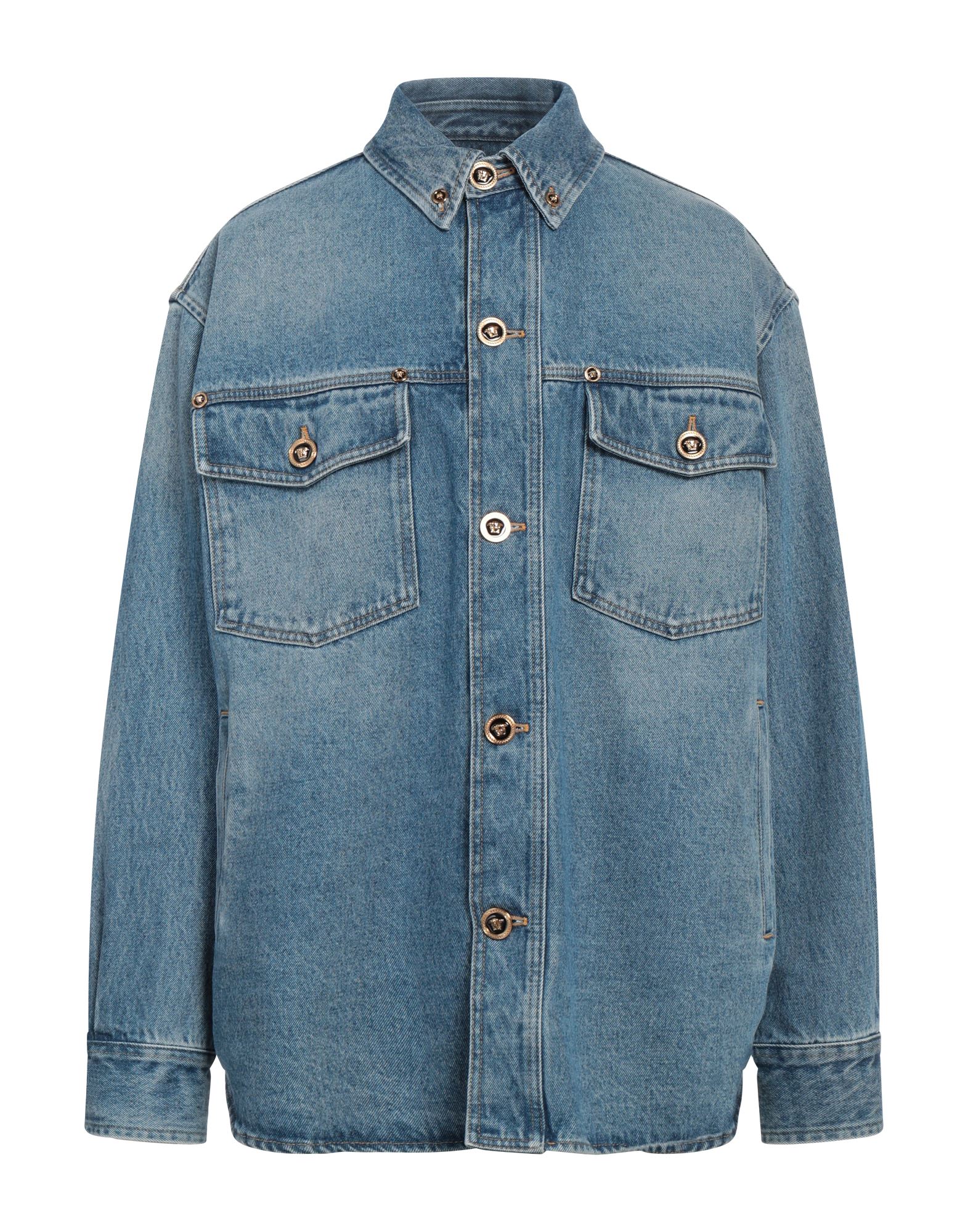 VERSACE ΠΑΛΤΟ & ΤΖΑΚΕΤ Denim τζάκετ