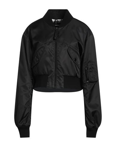 Dolce & Gabbana Man Jacket Black Size 44 Polyamide, Cotton, Elastane