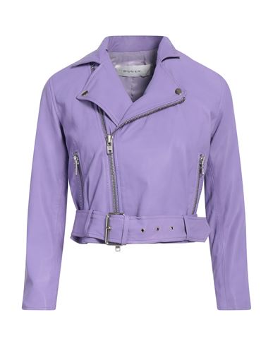 Bully Woman Jacket Light Purple Size 10 Lambskin