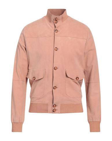 Sword 6.6.44 Man Jacket Pink Size 42 Soft Leather